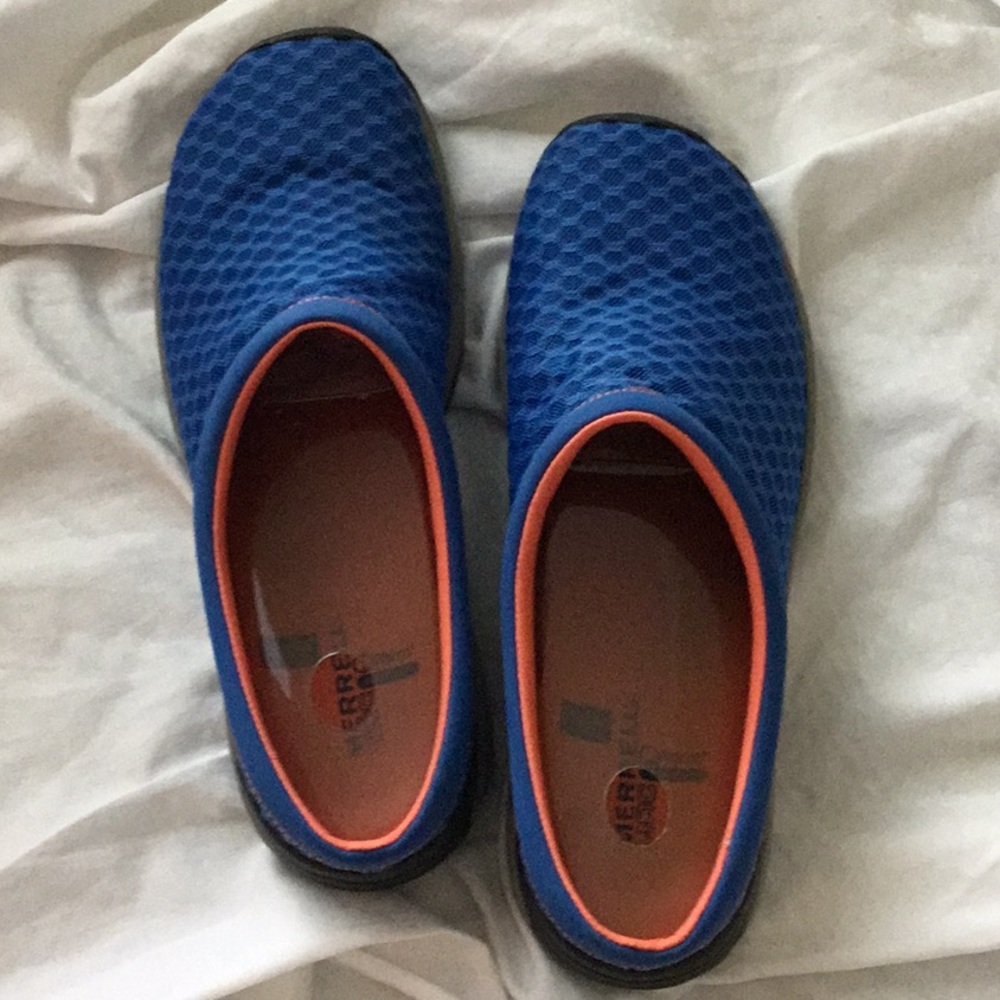 Merrell Encore Royal Blue Clogs